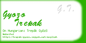 gyozo trepak business card