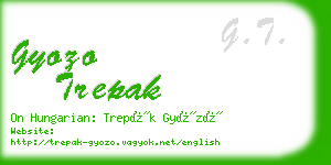 gyozo trepak business card